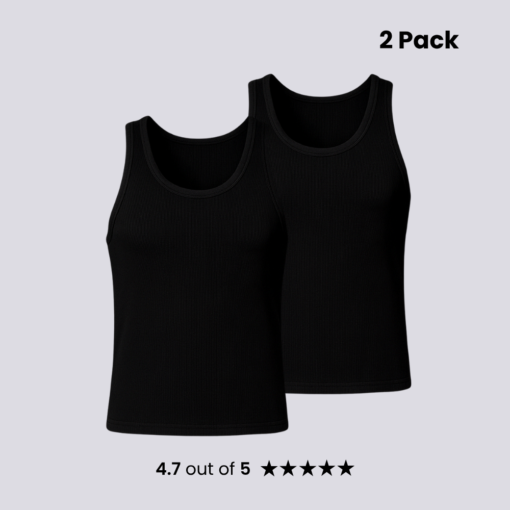 Revolt Basic Mens Tank Top | 2 Pack