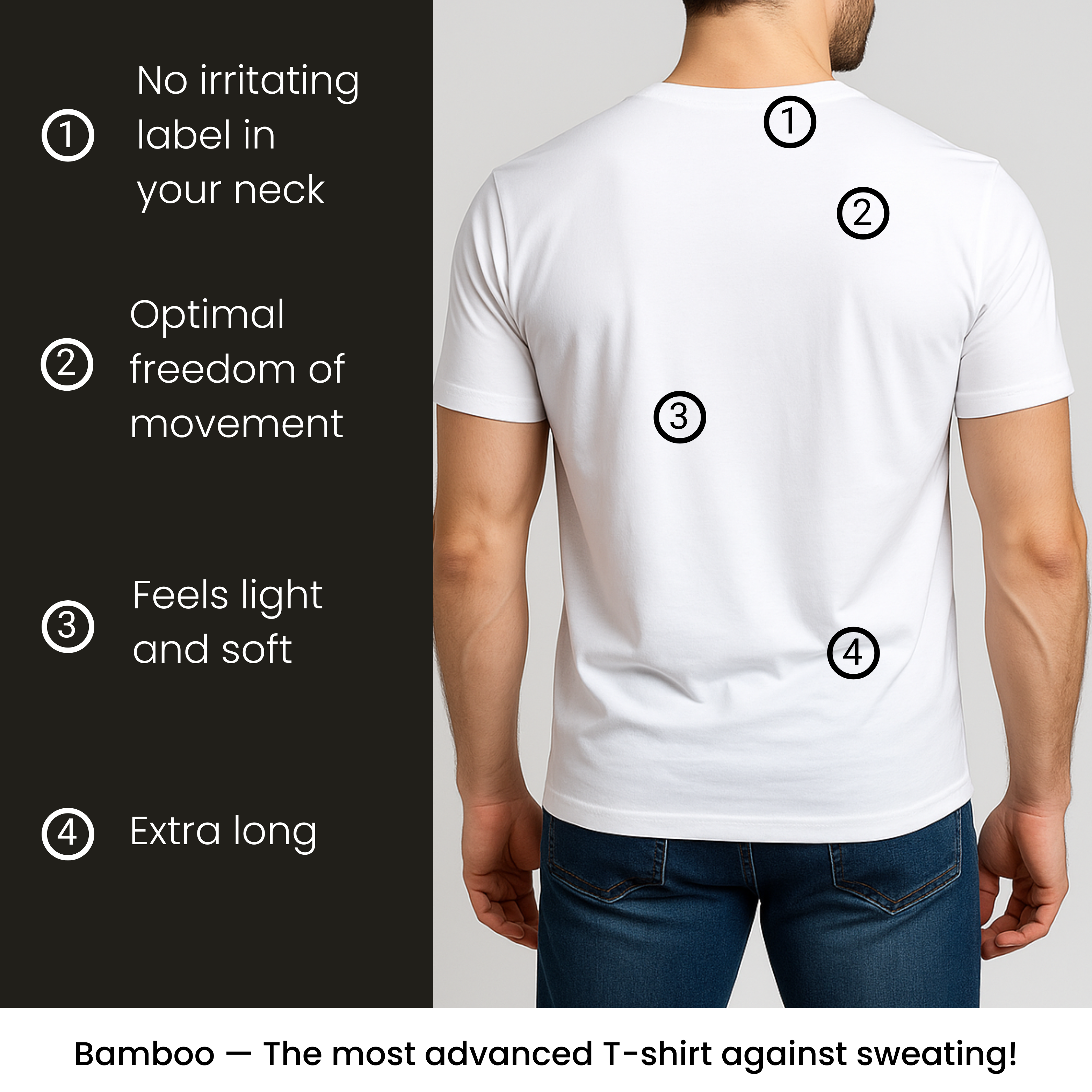 Revolt Bamboo Men's T-shirt | 2 Pack