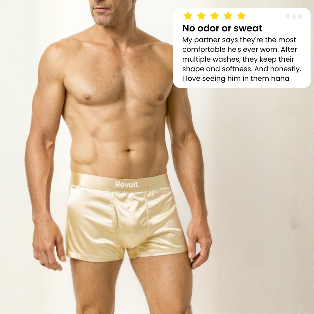 Revolt silk boxers 2.0 | Premium Comfort, Sustainably Made