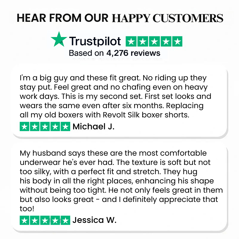 Revolt silk boxers | Premium Comfort, Sustainably Made