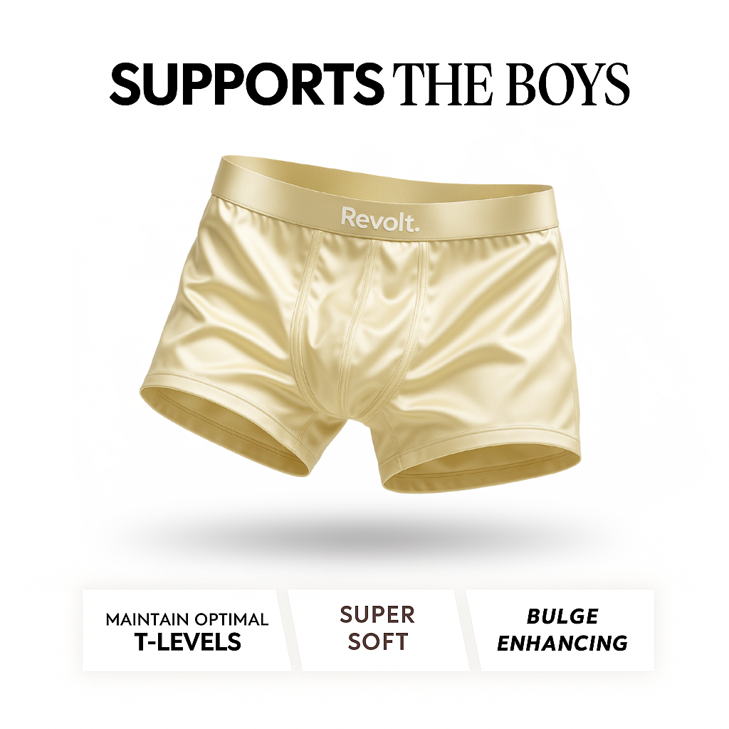Revolt Silk Boxers | Premium Comfort, Sustainably Made