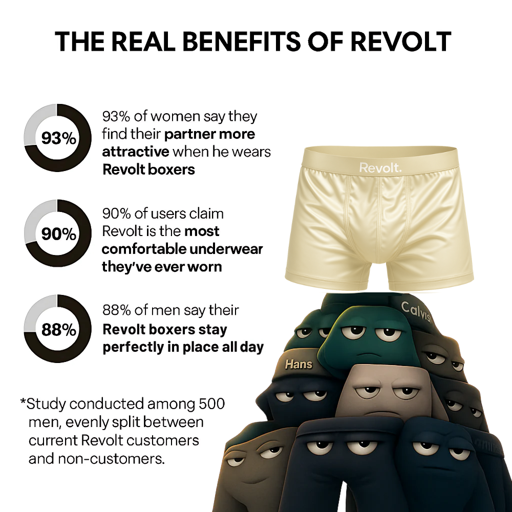 Revolt Silk Boxers | Premium Comfort, Sustainably Made