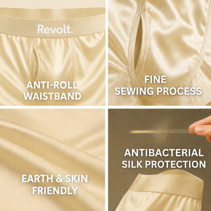 Revolt silk boxers 2.0 | Premium Comfort, Sustainably Made